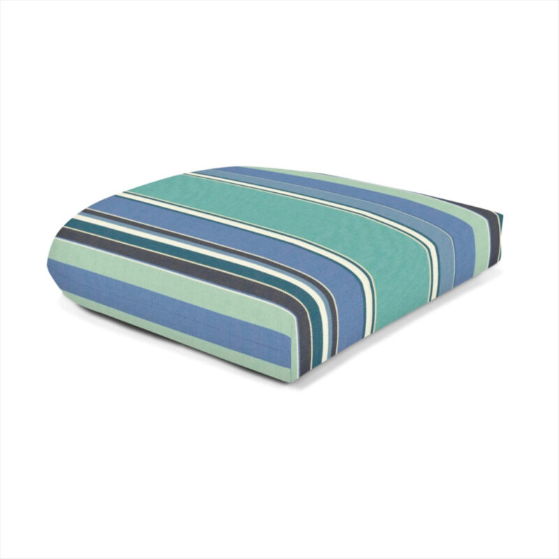Sunbrella Wicker Seat Pad Sunbrella Fabric 19.5-in x 19.5-in Dolce Oasis Patio chair cushion one_size | DS6974-3185