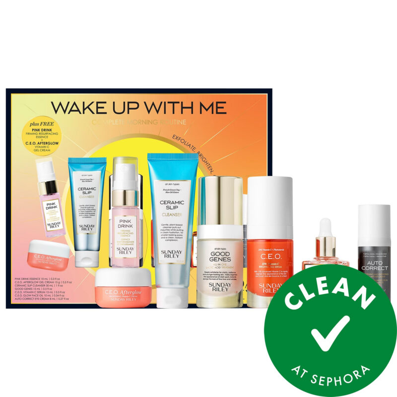 Sunday Riley Wake Up With Me Morning Routine Kit