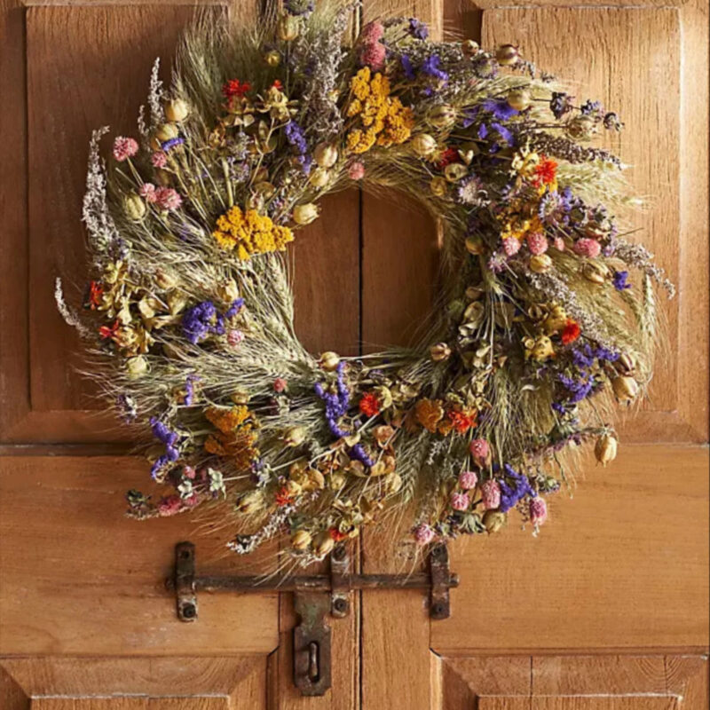 Super Bloom Dried Wreath at Terrain