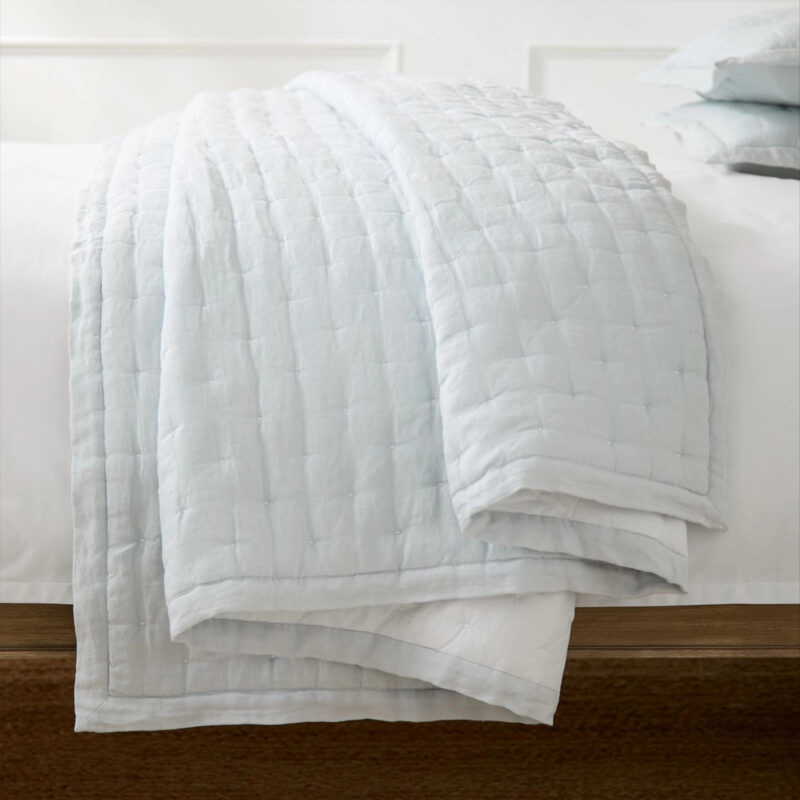 Serena & Lily Sutter Linen Quilt