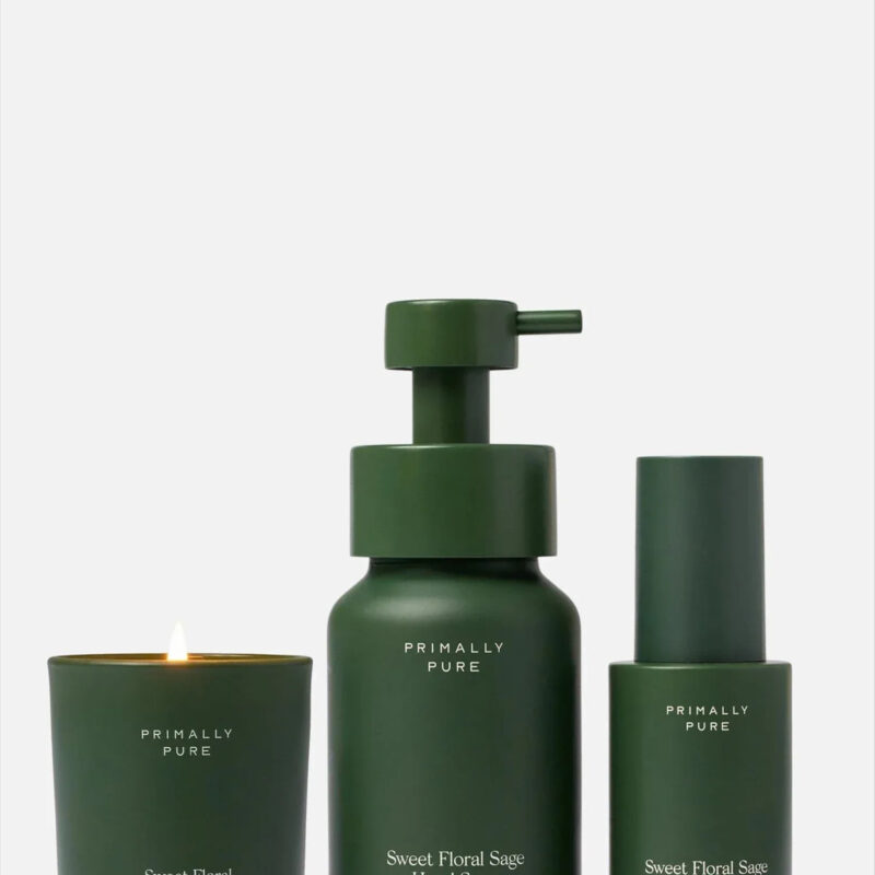 Sweet Floral Sage Home Collection Bundle | Primally Pure