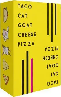 Taco Cat Goat Cheese Pizza Card Game family game night