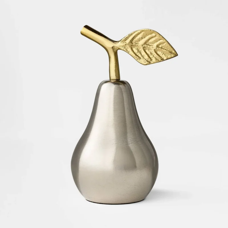 Metal Pear Decorative Object - Threshold™ designed with Studio McGee
