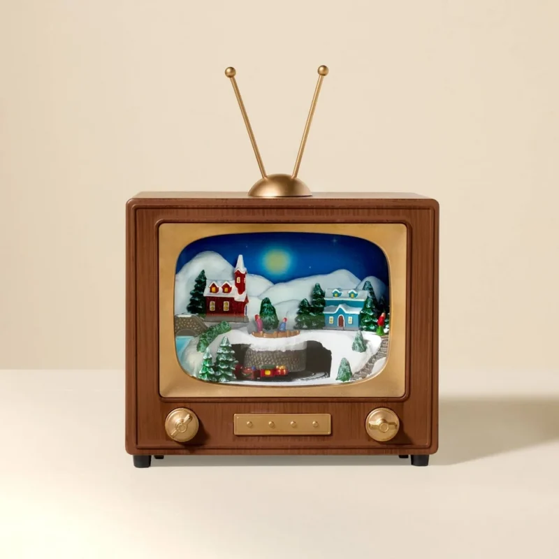 LED Lighted Animated Christmas Musical TV - Hearth & Hand™ with Magnolia