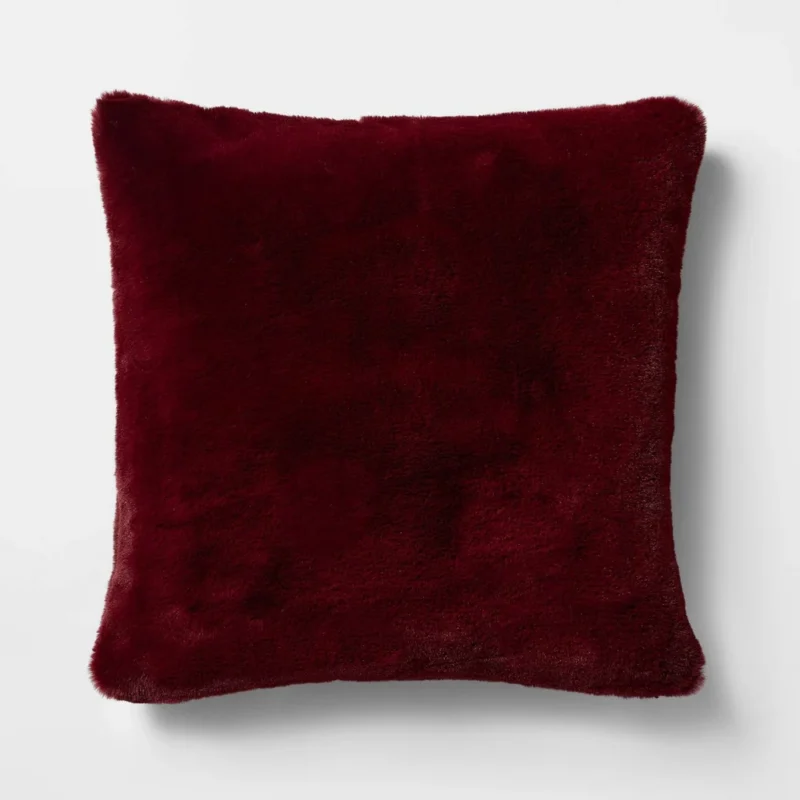 20"x20" Fur Pillow - Threshold™ designed with Studio McGee