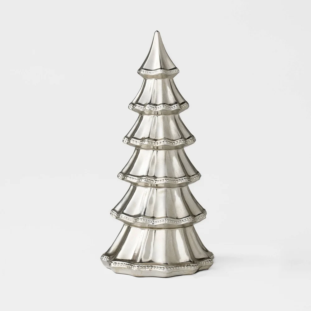 Silver Christmas Tree - Threshold™ designed with Studio McGee
