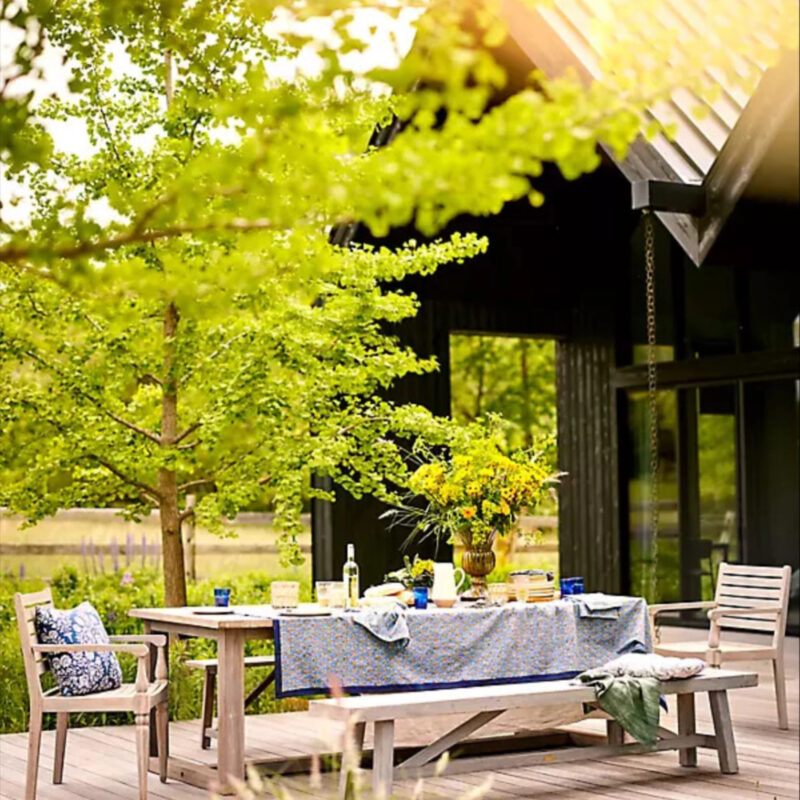 Teak Extension Table at Terrain