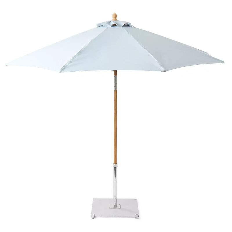 Teak Market Umbrella