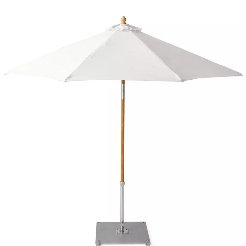 Teak Market Umbrella