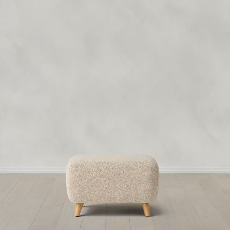 Teddy Boucle Ottoman