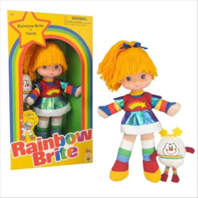 The Loyal Subjects Rainbow Brite & Twink (Classic) 9 Inch Plush Doll