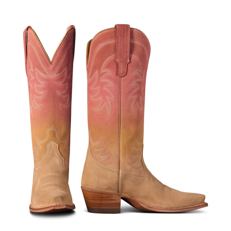 The Annie Cowgirl Boot - Ombre suede | Tecovas