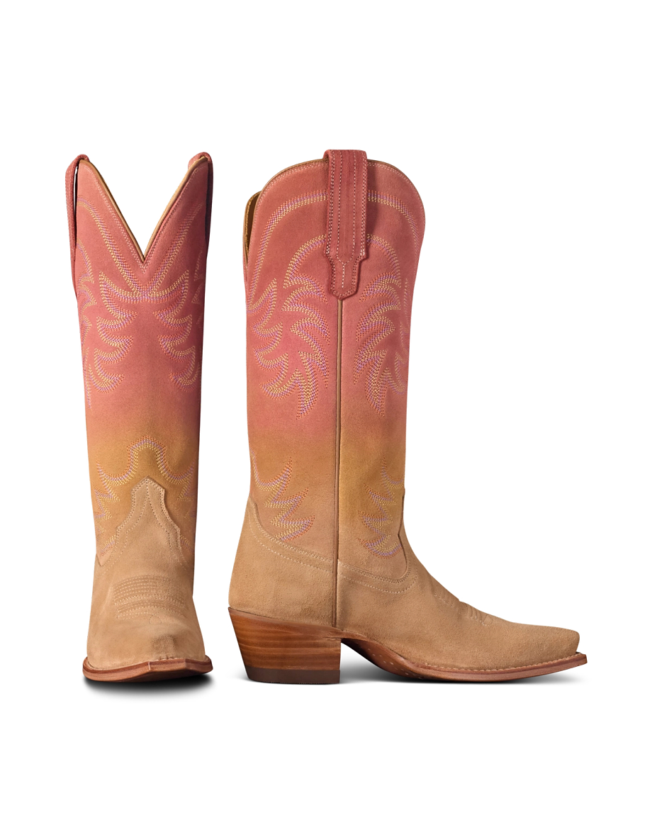 The Annie Cowgirl Boot - Ombre suede | Tecovas