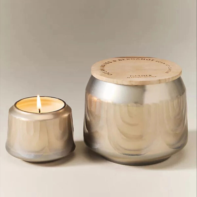 The Gather Candle by Anthropologie: Fresh Ocean Waves & Bergamot