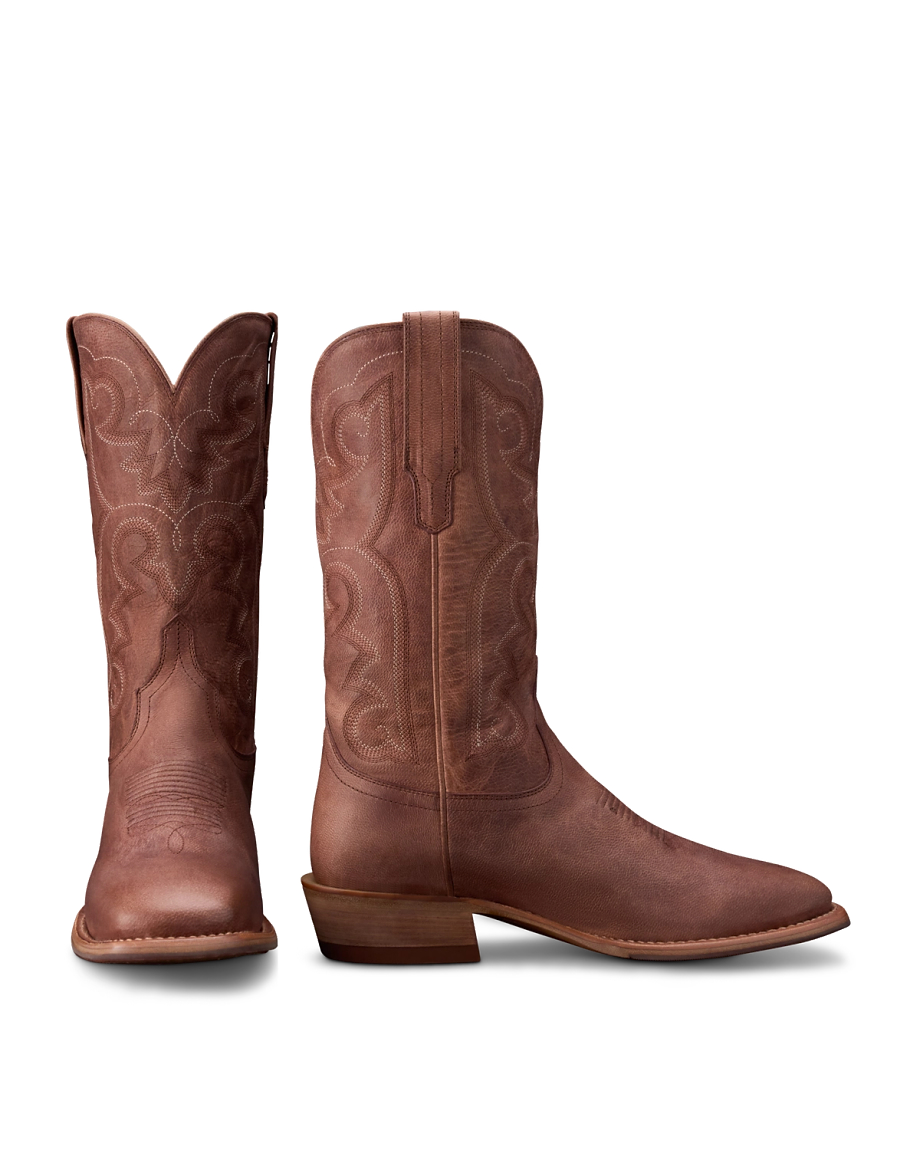 The Maggie Cowgirl Boot - Brown goat | Tecovas