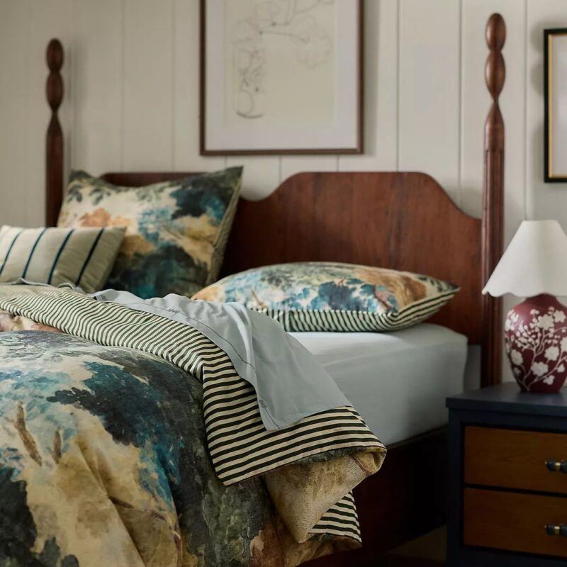 The Printed 100% Cotton-Slub Duvet