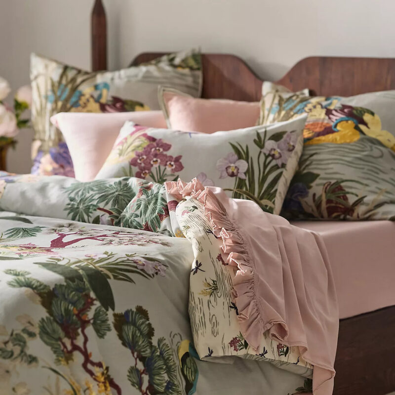 The Printed Cotton-Slub Duvet