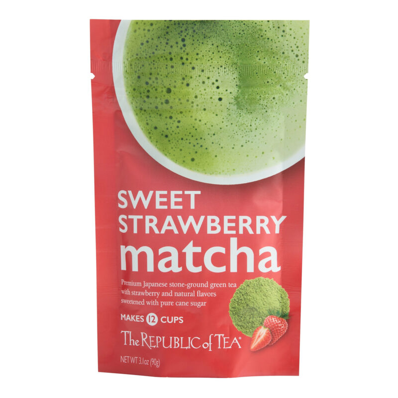 The Republic of Tea Sweet Strawberry Matcha Powder