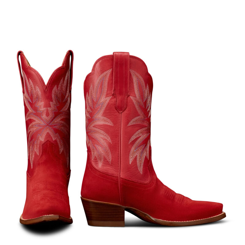 The Sadie in Barn Red Suede - Women's Cowgirl Boot | Tecovas