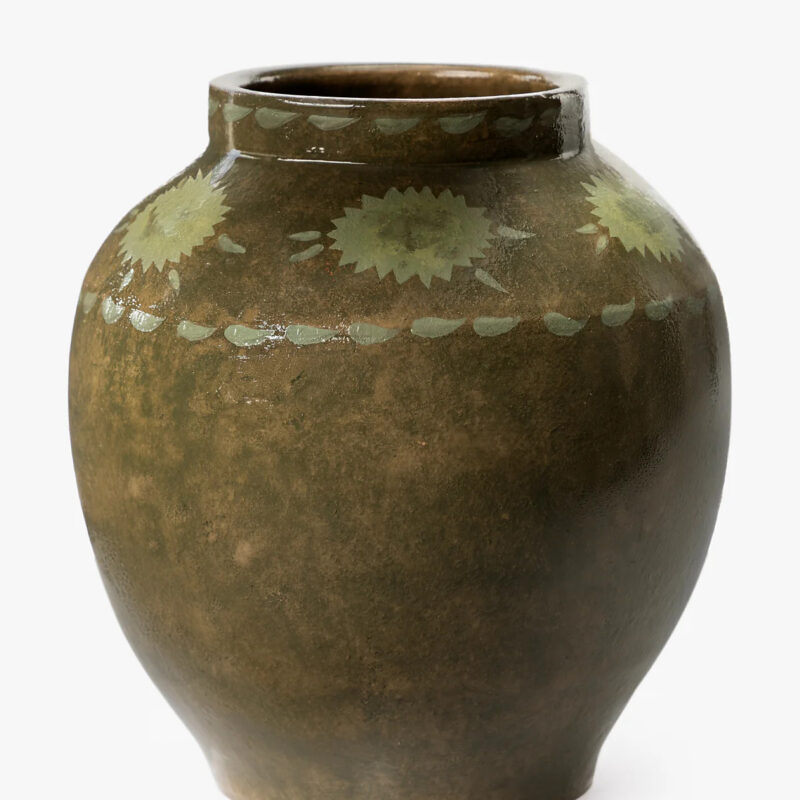 Tilbury Hand-Painted Terracotta Vase