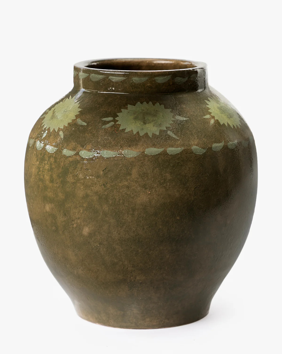 Tilbury Hand-Painted Terracotta Vase