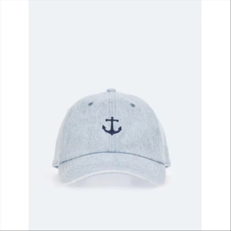 Time and Tru Women's Americana Bandana, Polished Blue