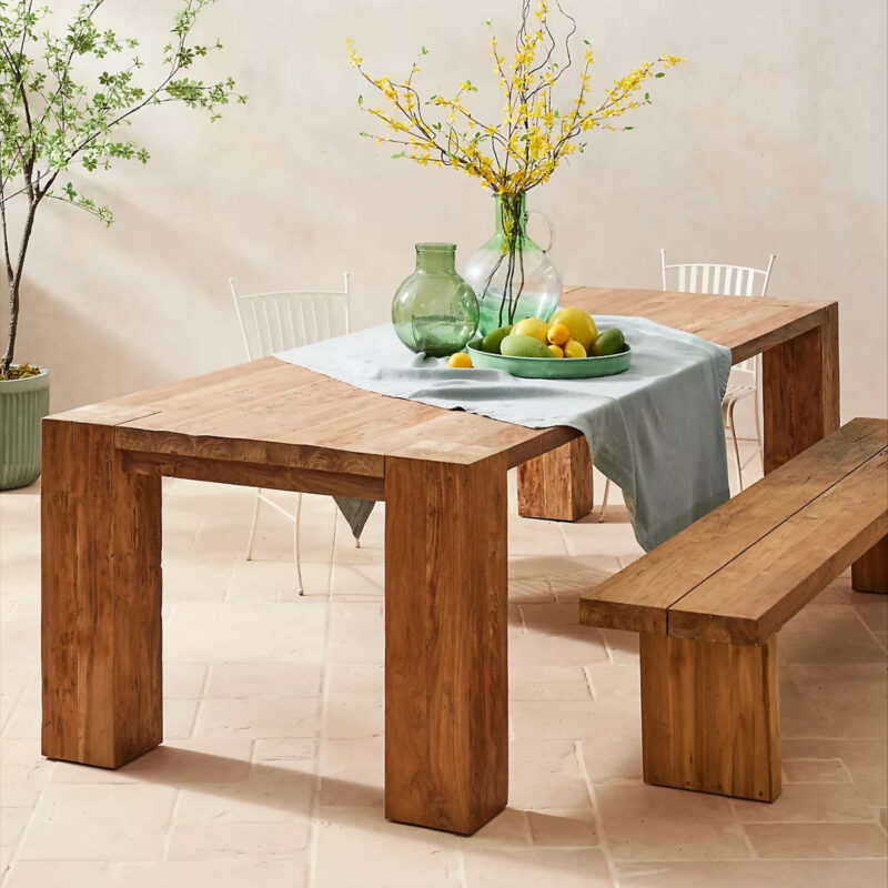 Titan Reclaimed Teak Dining Table