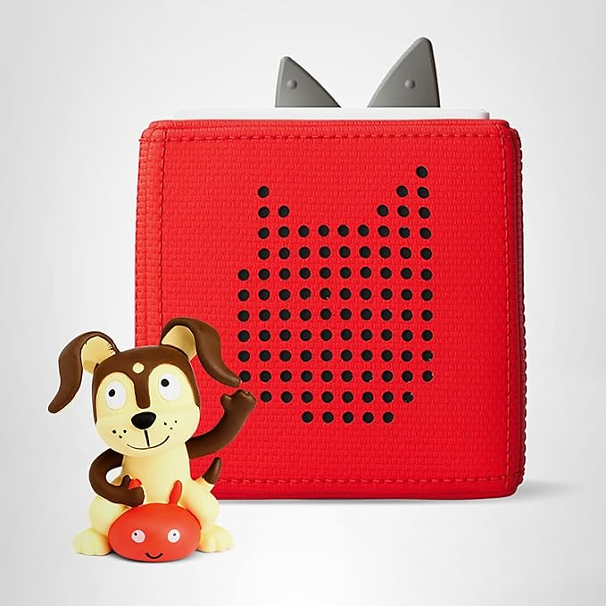 Toniebox 1 Audio Player Starter Set with Playtime Puppy - Listen, Learn, and Play with One Huggab...