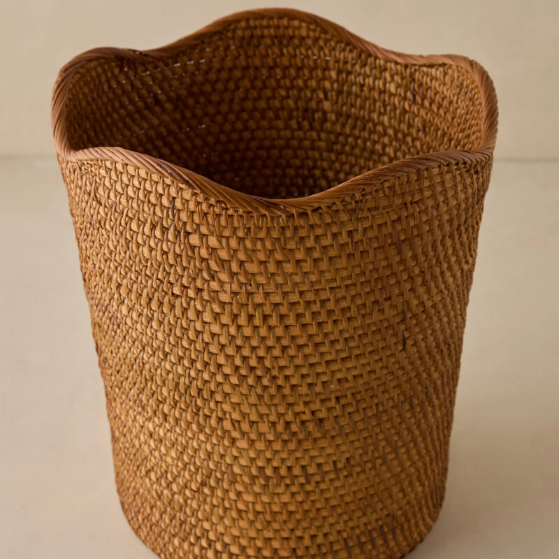 Tyna Rattan Wastebin