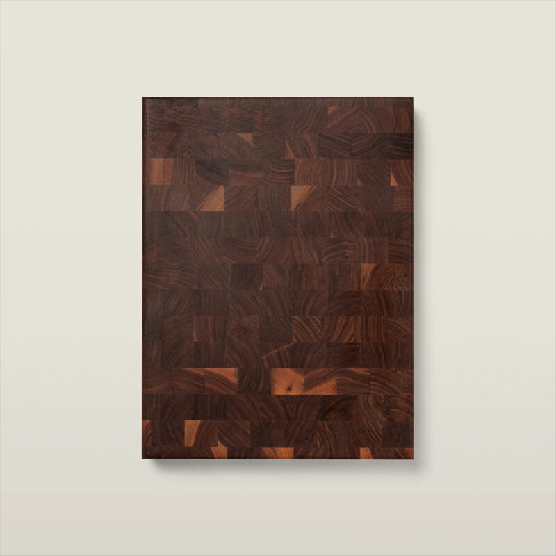 Walnut Chopping Block, Reversible, End Grain, 2-1/4″ Thick (CCB Series)