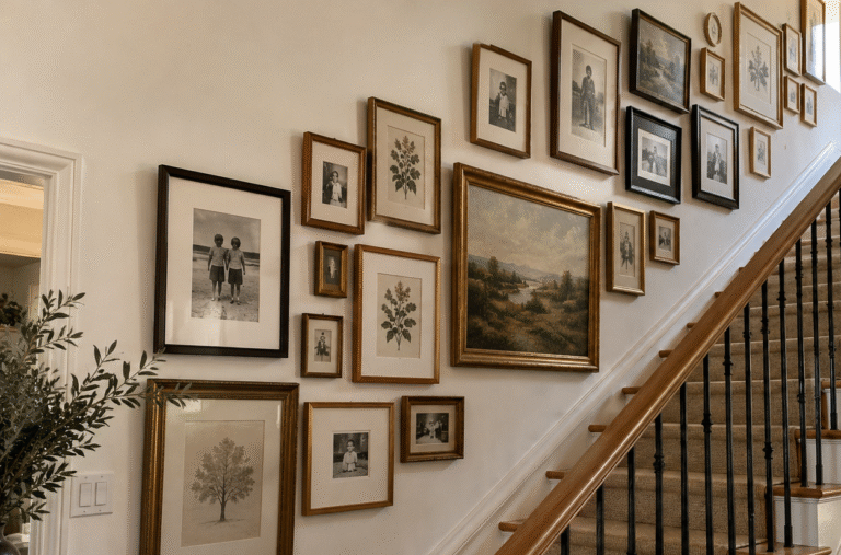 How to Arrange a Stairway Gallery Wall: A Step-by-Step Guide
