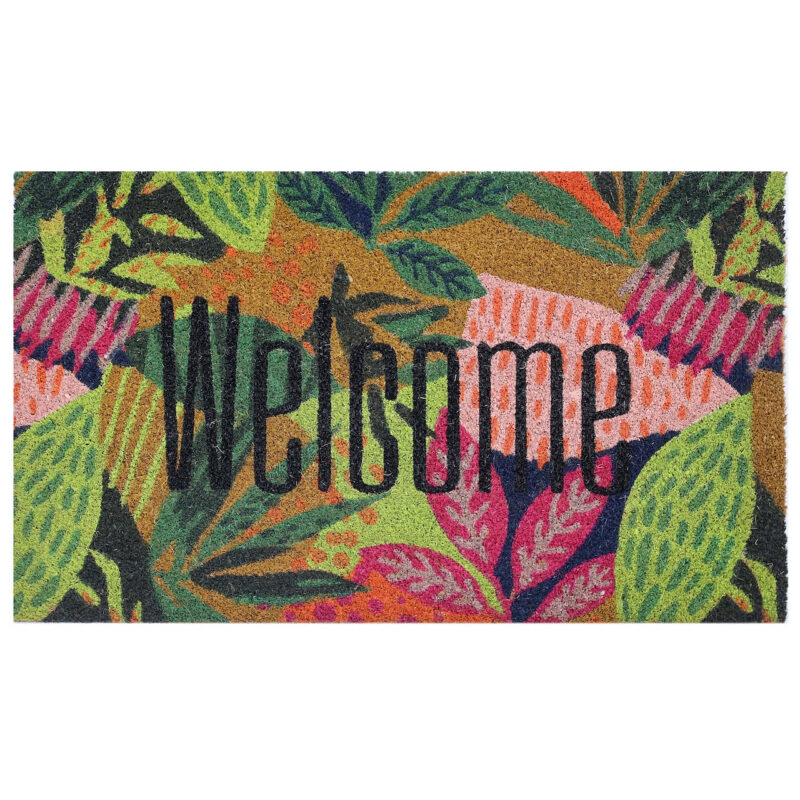Welcome Leaf Doormat by Ashlandu00ae | Michaels