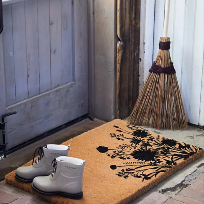 Wildflower Coir Doormat at Terrain