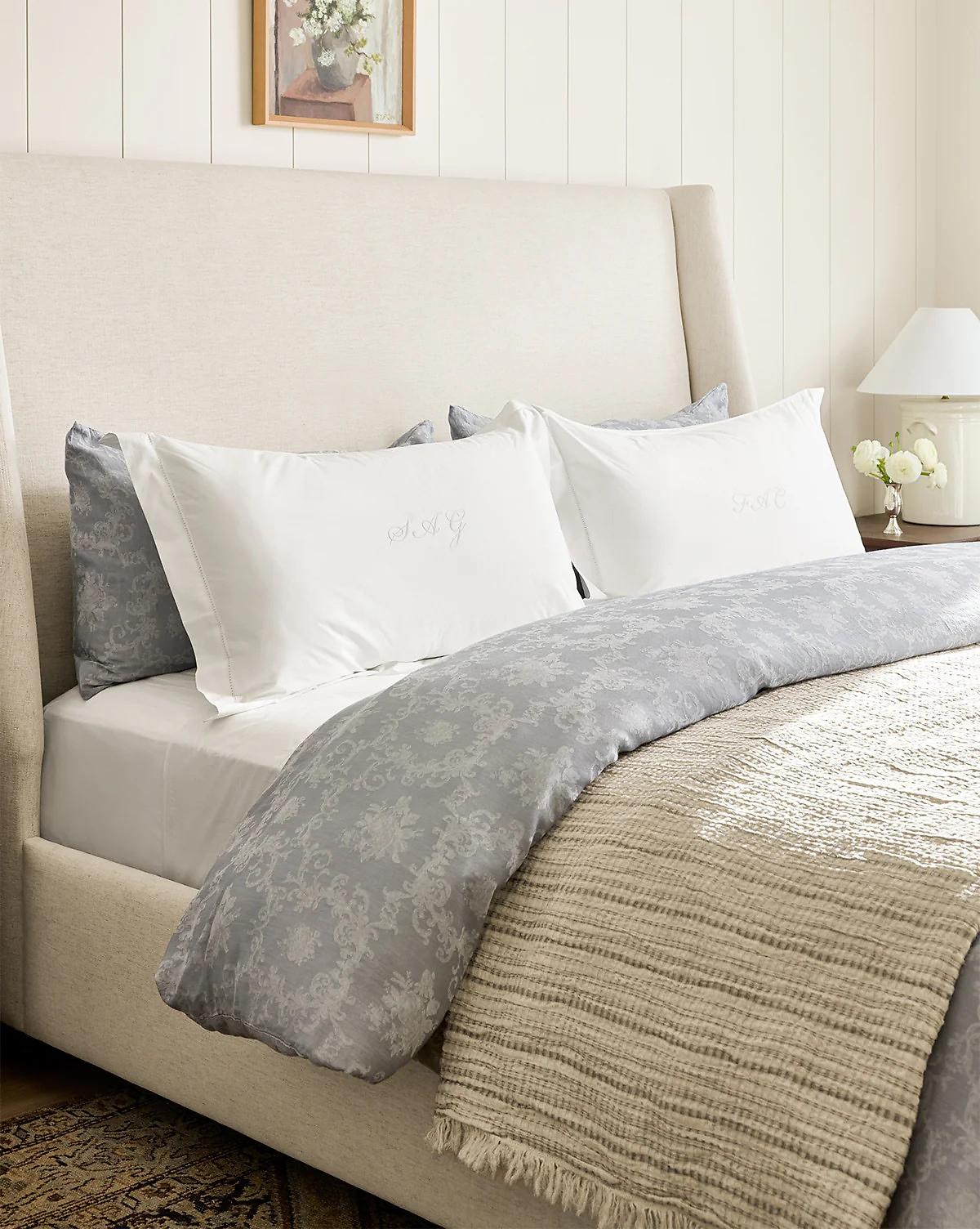 Willa Striped Coverlet