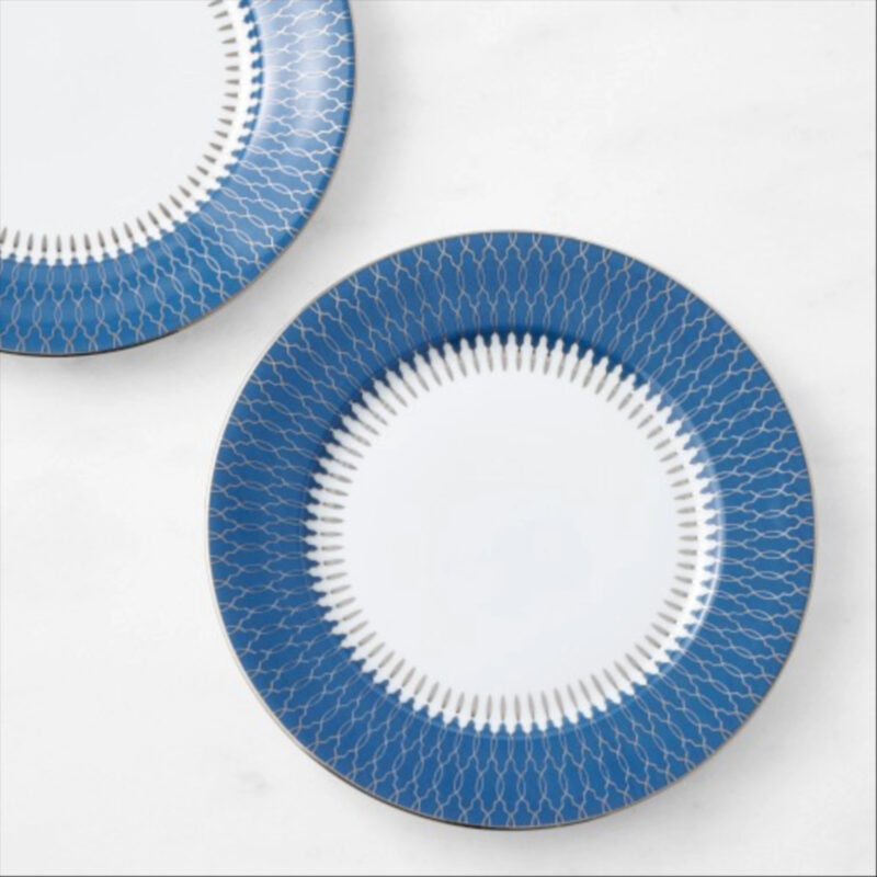Williams Sonoma Williams Sonoma Regal Salad Plates, Set of 4, Blue