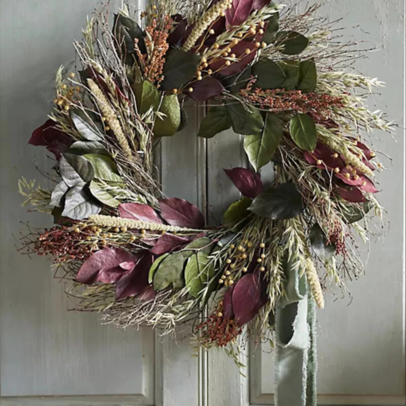 Winter Garden Preserved Wreath at Terrain