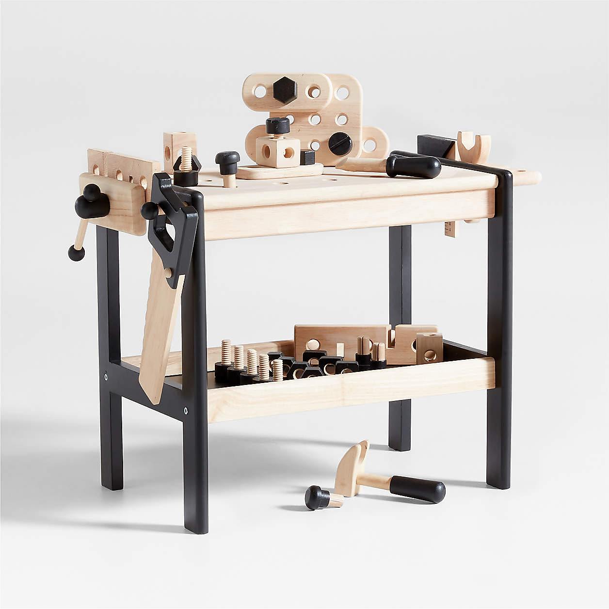 Wooden Toy Kids Workbench + Reviews | Crate & Kids
