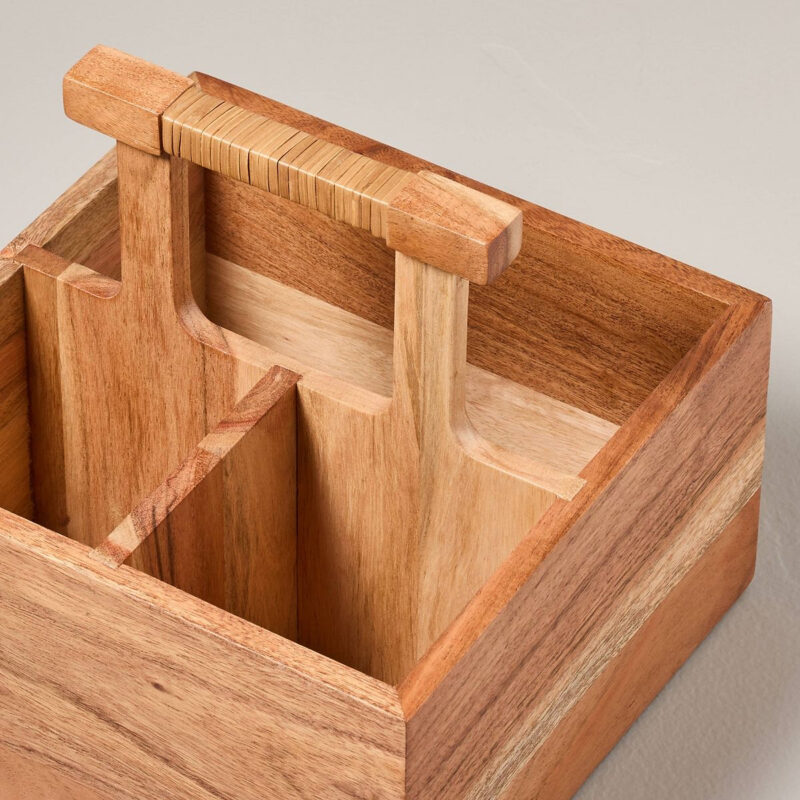 Wooden Utensil Caddy - Hearth & Hand™ with Magnolia