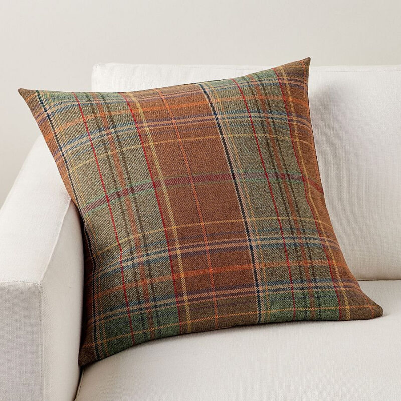 Woodrow Plaid Pillow Cover