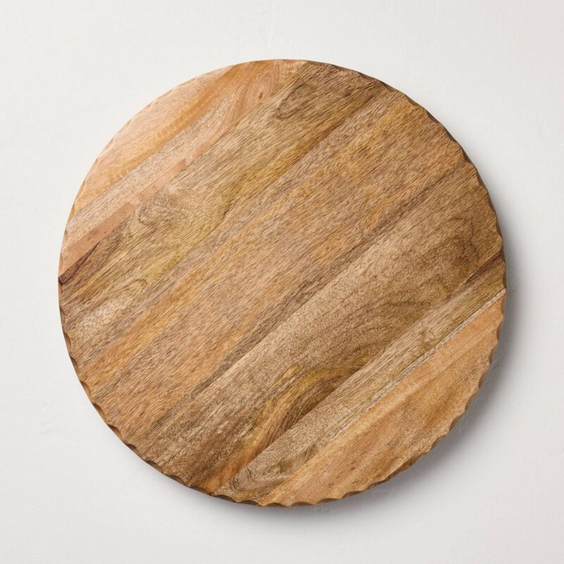 XL Wood Lazy Susan - Hearth & Handu2122 with Magnolia