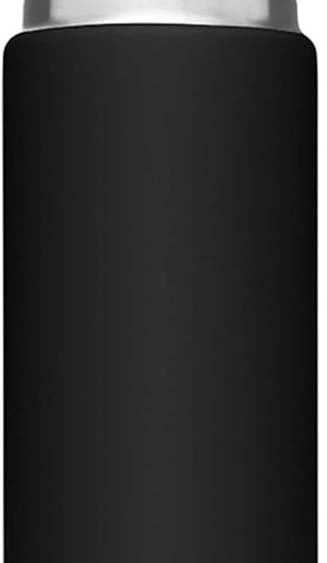 YETI Rambler 26 oz Bottle, Vacuum Insulated, Stainless Steel with Chug Cap, Black