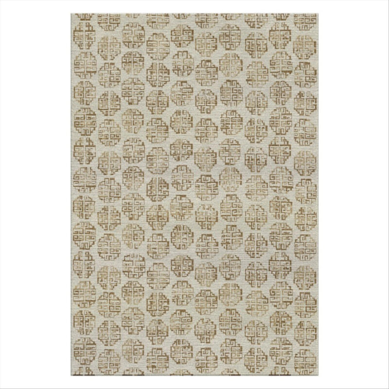 Zeba Hand Knotted Rug, Champagne